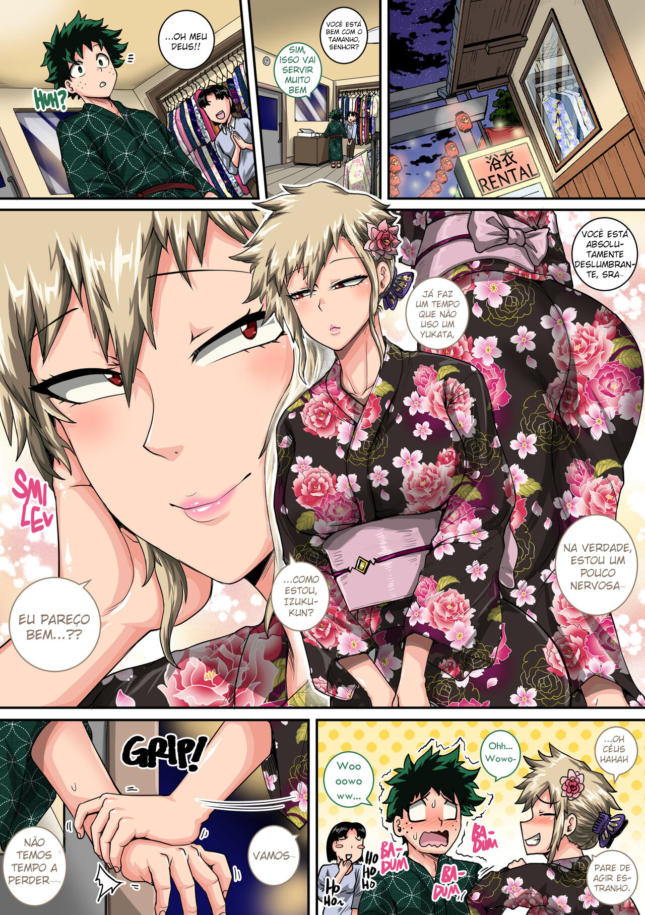 [Juicebox Koujou (Juna Juna Juice)] Boku no Harem Academia Bakugou Mama to no Natsuyasumi "Chuunen" | Férias de Verão com a Mãe do Bakugo Parte 2 (Boku no Hero Academia) [Portuguese-BR] [Ican] imagen número 50