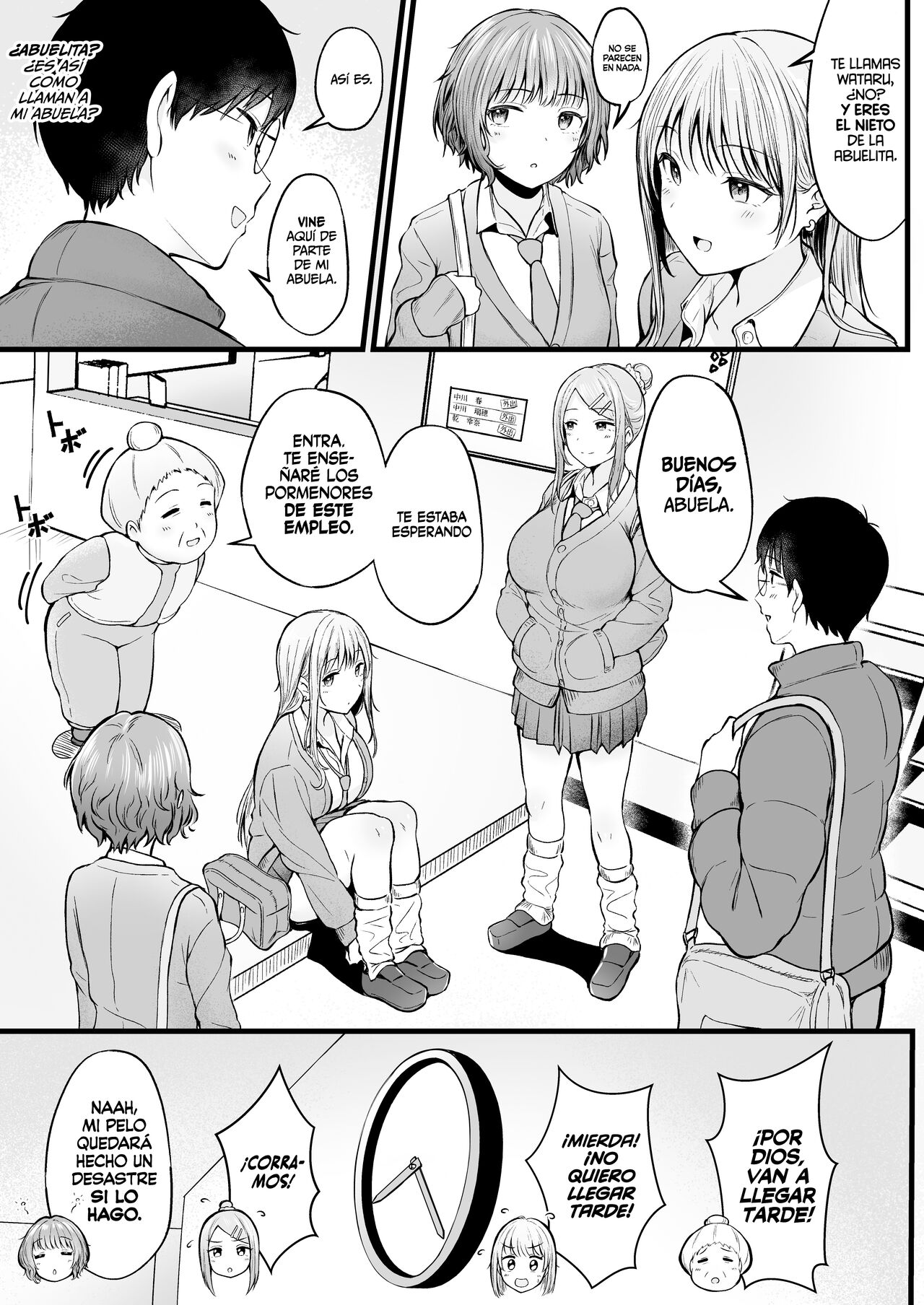 [Nekomimi to Kuro Mask (cielo)] Joshiryou Kanrinin no Boku wa Gal Ryousei ni Furimawasarete masu | Soy el Administrador del Dormitorio de Chicas, Siendo Manipulado por las Chicas que Viven Ahí. [Spanish] [EromegameTT y NTINFS] Bildnummer 5