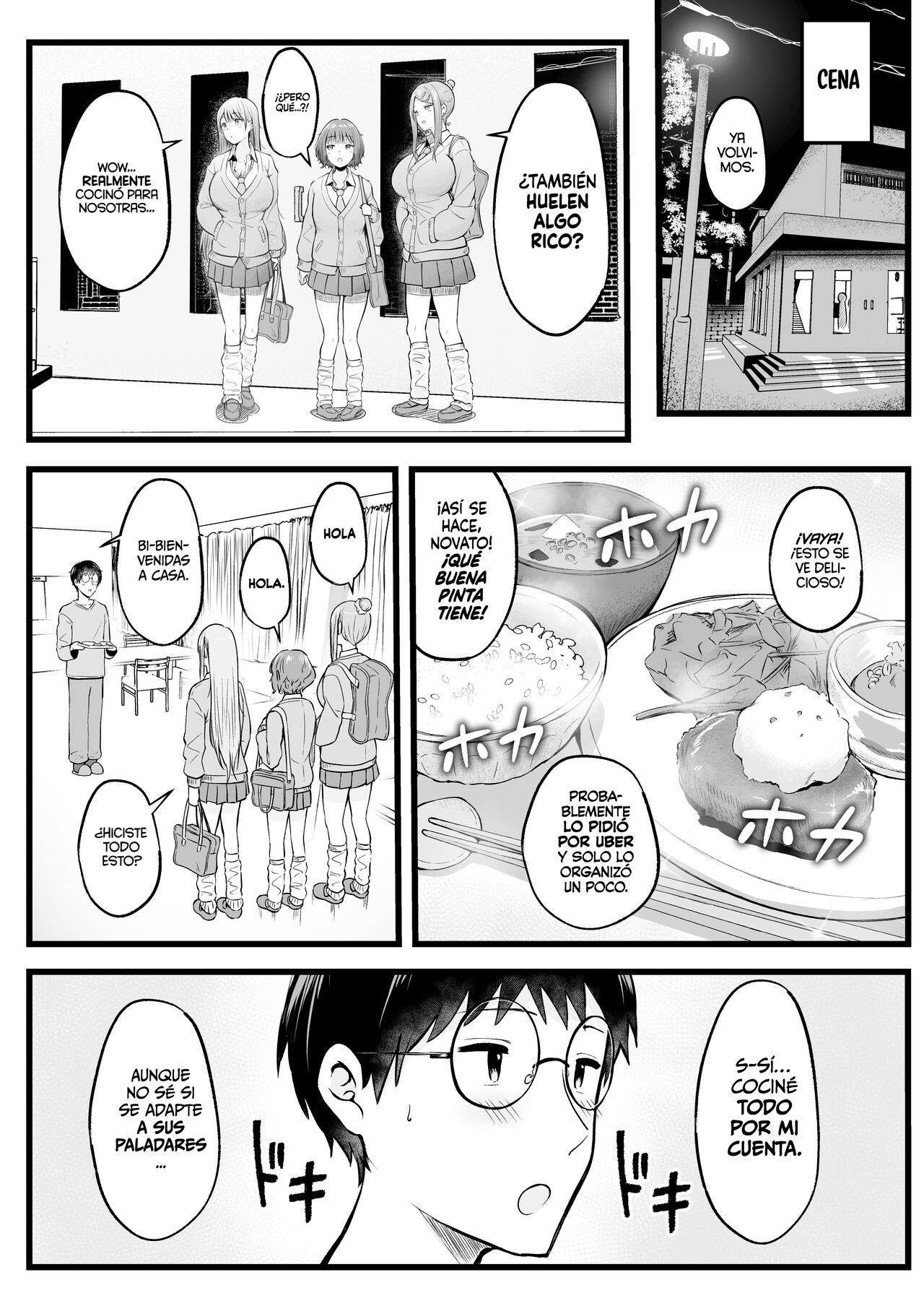 [Nekomimi to Kuro Mask (cielo)] Joshiryou Kanrinin no Boku wa Gal Ryousei ni Furimawasarete masu | Soy el Administrador del Dormitorio de Chicas, Siendo Manipulado por las Chicas que Viven Ahí. [Spanish] [EromegameTT y NTINFS] Bildnummer 8