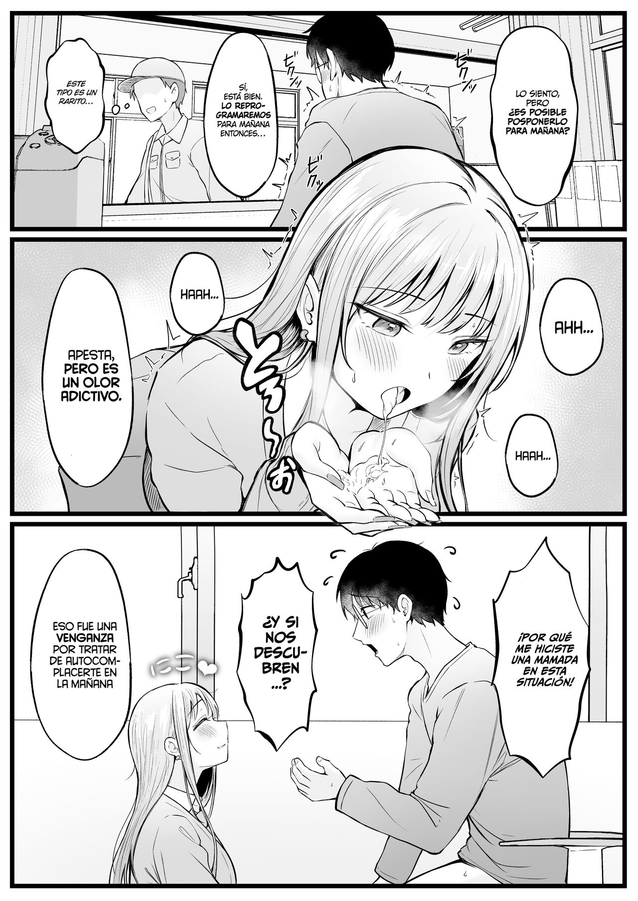 [Nekomimi to Kuro Mask (cielo)] Joshiryou Kanrinin no Boku wa Gal Ryousei ni Furimawasarete masu | Soy el Administrador del Dormitorio de Chicas, Siendo Manipulado por las Chicas que Viven Ahí. [Spanish] [EromegameTT y NTINFS] Bildnummer 37