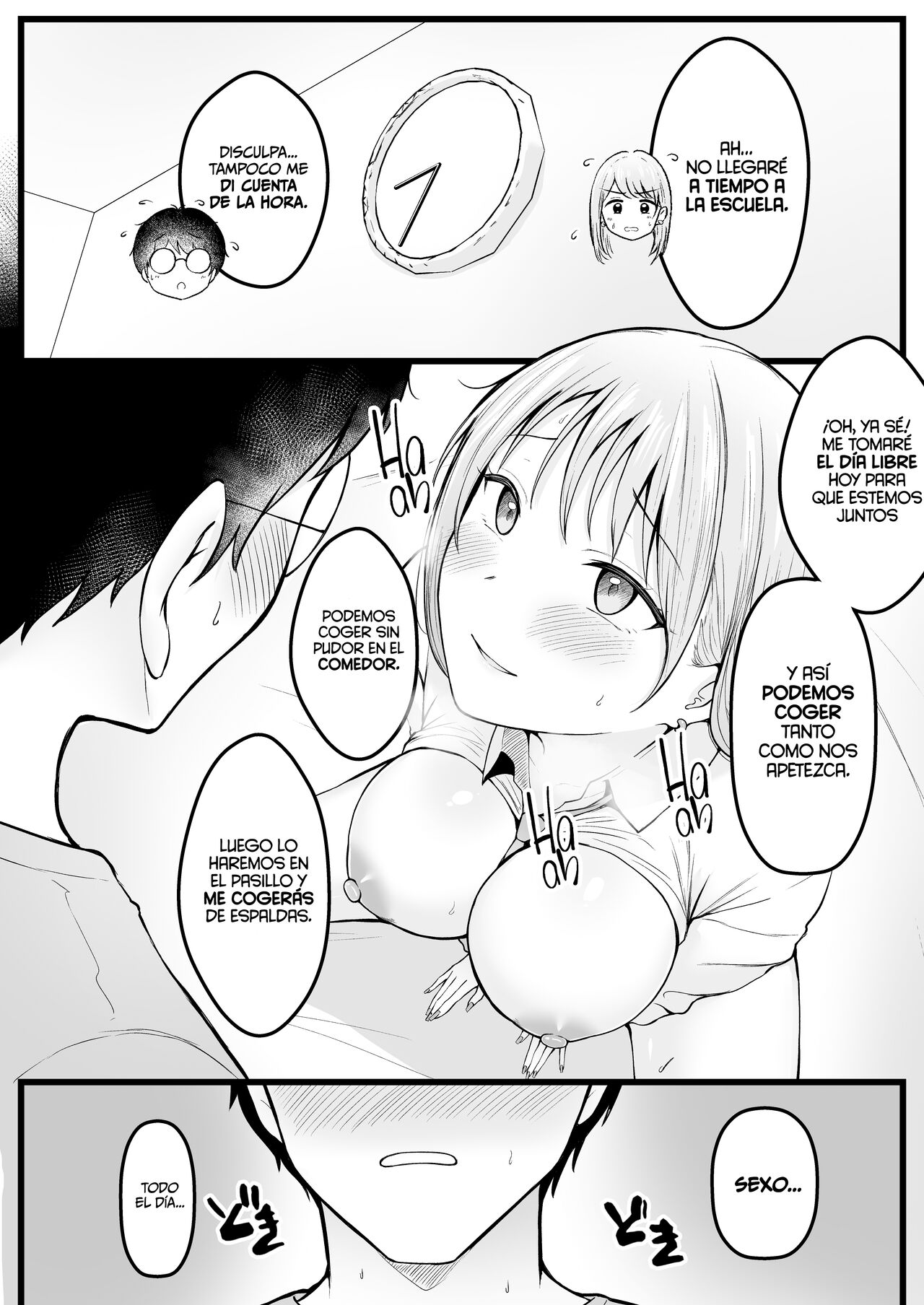 [Nekomimi to Kuro Mask (cielo)] Joshiryou Kanrinin no Boku wa Gal Ryousei ni Furimawasarete masu | Soy el Administrador del Dormitorio de Chicas, Siendo Manipulado por las Chicas que Viven Ahí. [Spanish] [EromegameTT y NTINFS] Bildnummer 51