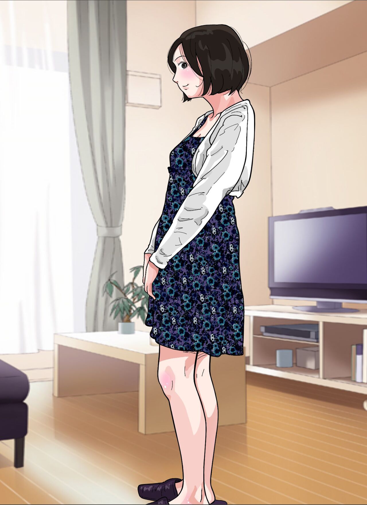 [Circle Kotatubuton]  Tsuma ni  Sakidatareta Gifu ni Okasareta  Wakazuma. Bildnummer 2