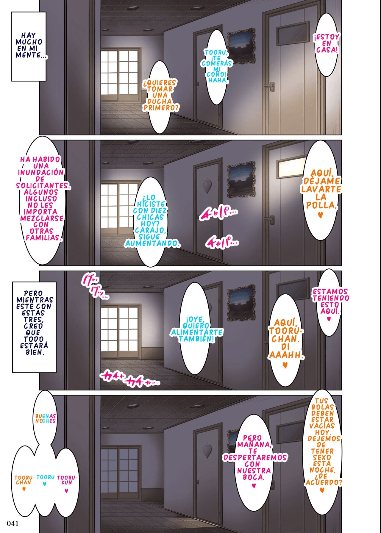 [Kaientai (Shuten Douji)] Boku Igai Inpo no Sekai 5 Harem Dousei Seikatsu Hen [Spanish] [Cl Frogy 318] [Digital] 43eme image