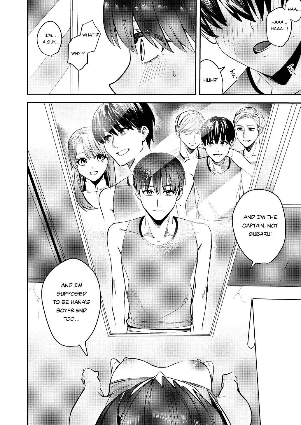 [Amuai Okashi Seisakusho (Betty, Totoyasu)] Rikujoubu no Ore ga Onna ni Sarete Kairaku ni Ochiteiku Ohanashi |  | How I Was Turned Into A Woman, Left The Track Team, And Became A Slut [English] {Sankaku Scans} 图片编号 6