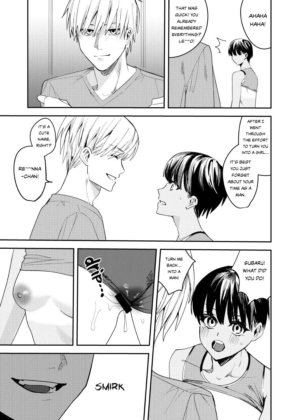 [Amuai Okashi Seisakusho (Betty, Totoyasu)] Rikujoubu no Ore ga Onna ni Sarete Kairaku ni Ochiteiku Ohanashi |  | How I Was Turned Into A Woman, Left The Track Team, And Became A Slut [English] {Sankaku Scans} 图片编号 7