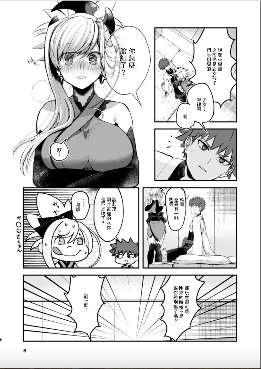 (C102) [Danbara dining hall (Nekohara Rurika)] Musashi-chan to Sex Shinaito Derenai Heya - A room you can't get out of unless you and Musashih avea se***. (Fate/Grand Order) [Chinese] 画像番号 7