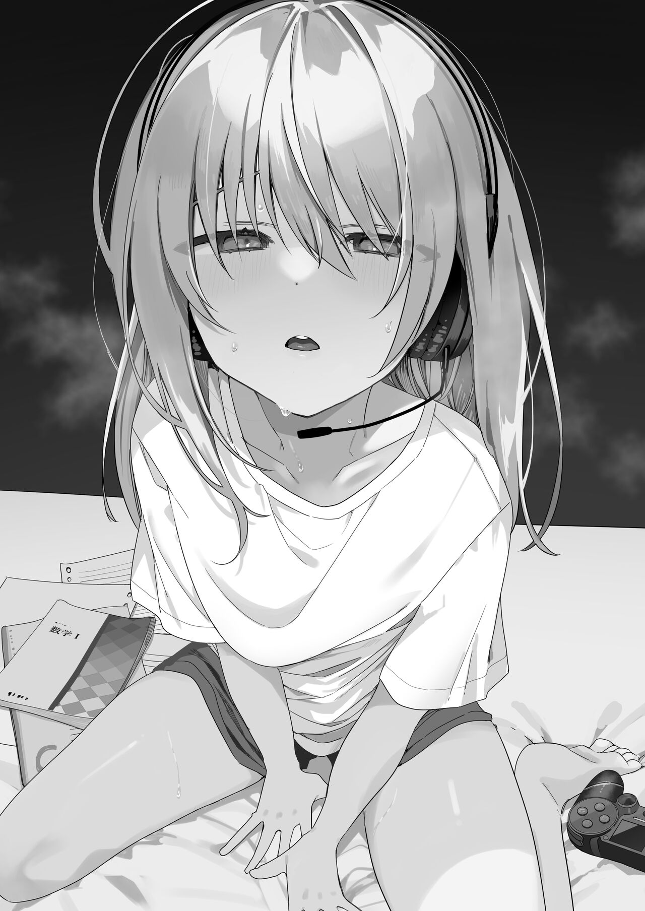 [Nameko Siru (Nako Siru)] Kotoshi no Natsuyasumi wa Gamer Osananajimi no Ie ni Iri Bitatte Ecchi Suru node Isogashii desu. [Chinese] [一〇〇五] [Digital] 이미지 번호 32