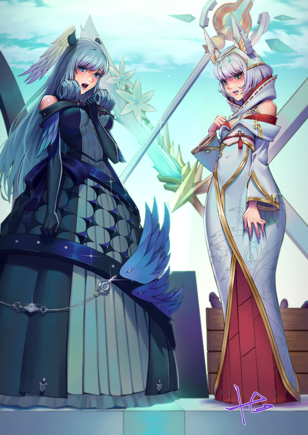 [17Yunzi] 《Xe○blade3》Doujinshi Request (Xenoblade 3) [EN] 图片编号 1