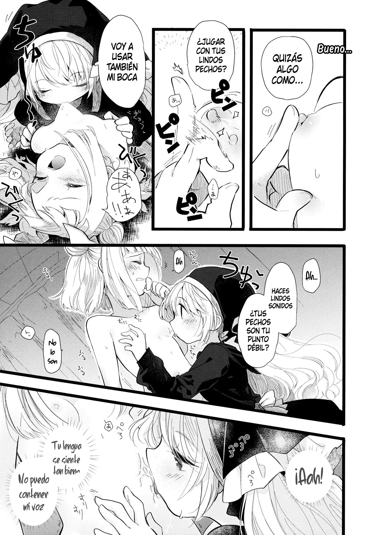 (Reitaisai 18) [Sugomori. (Biyon)] Keiki Senpai to Kouhai Mayumi-chan (Touhou Project) [Spanish] 图片编号 8