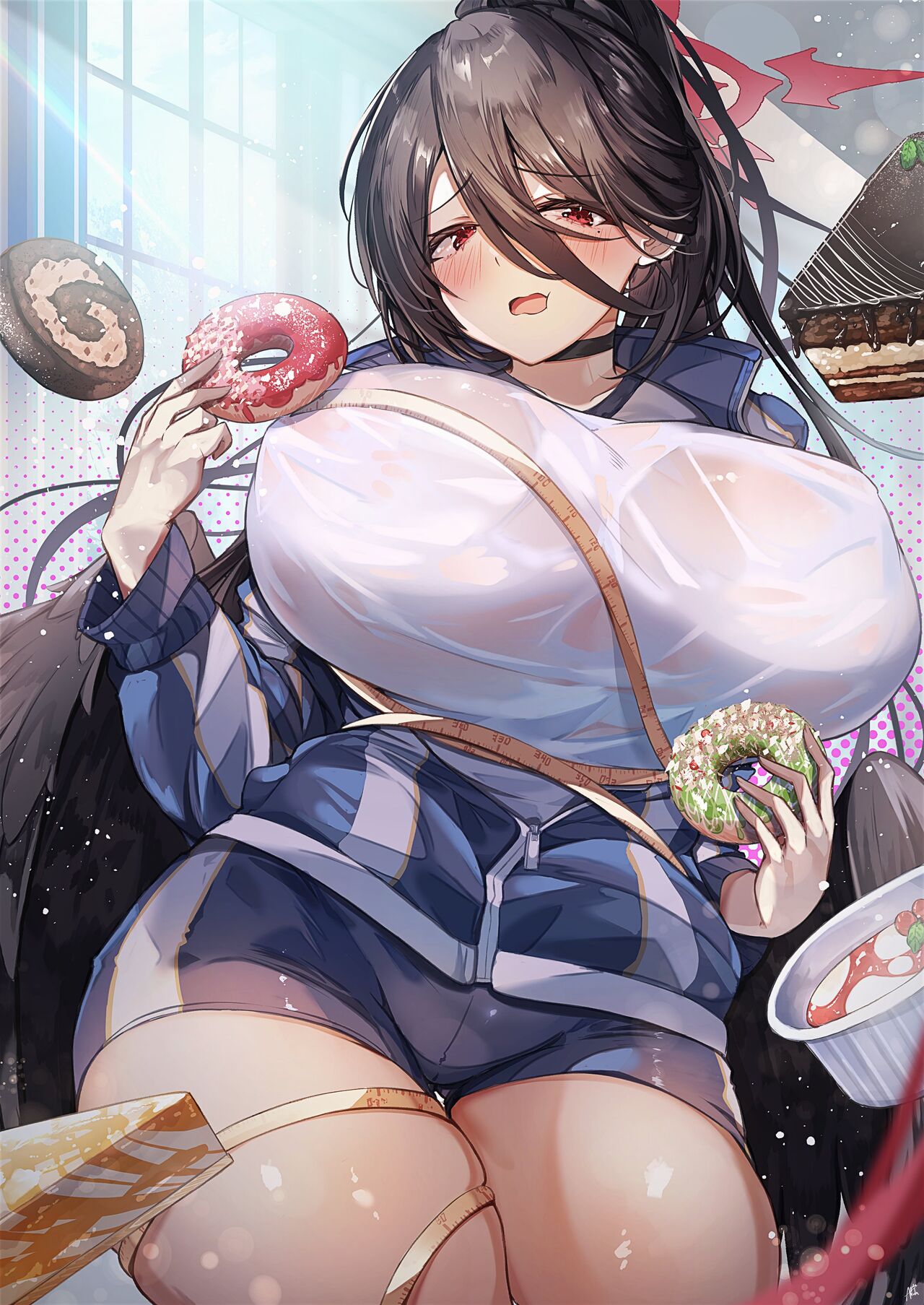 [EVOLMENT TYCOON (AlphaBeta)] Ippai Taberu Kimi ga Suki!! | 많이 먹는 네가 좋아!! (Blue Archive) [Korean]  [LWND] [Digital] 이미지 번호 2