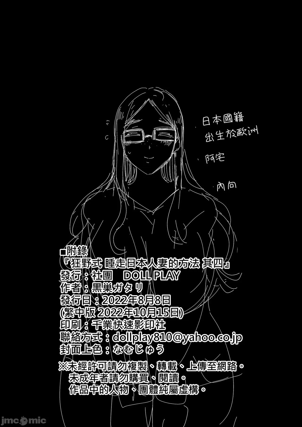 [DOLL PLAY (黒巣ガタリ)] ワイルド式日本人妻の寝取り方 其ノ一&二&三&四 眼鏡あり.ver [無修正] 图片编号 256