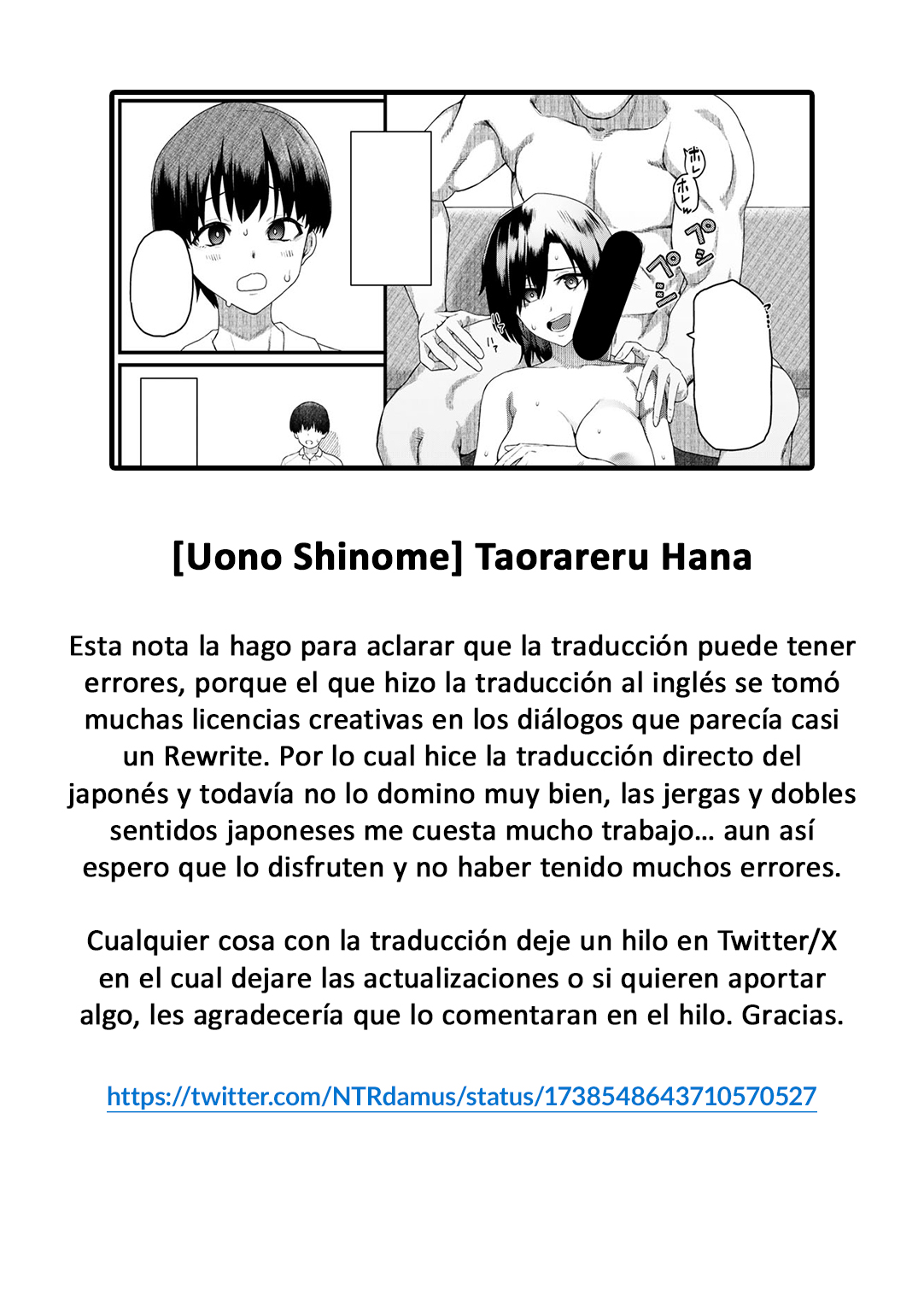 [Uono Shinome] Taorareru Hana (COMIC Gucho Vol. 3) [Spanish] [RinkanClub] 이미지 번호 21
