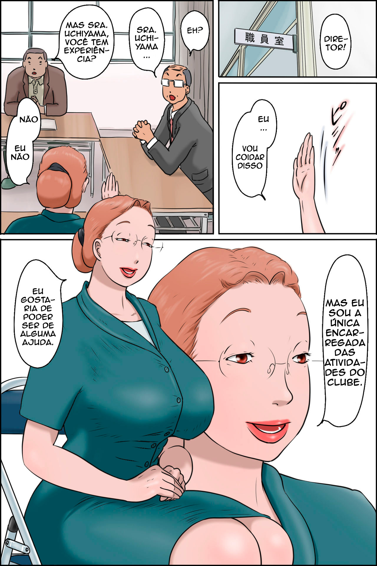 [Zenmai Kourogi] Chichiyama Sensei no Ippon Tarinai [Portuguese-BR] [Ican] imagen número 1