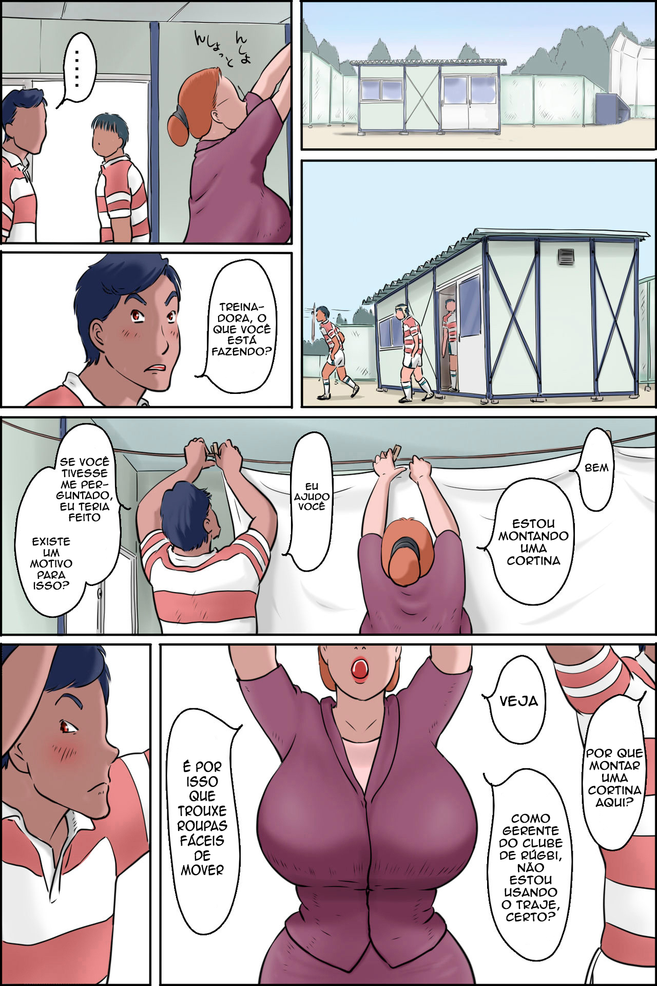 [Zenmai Kourogi] Chichiyama Sensei no Ippon Tarinai [Portuguese-BR] [Ican] imagen número 5