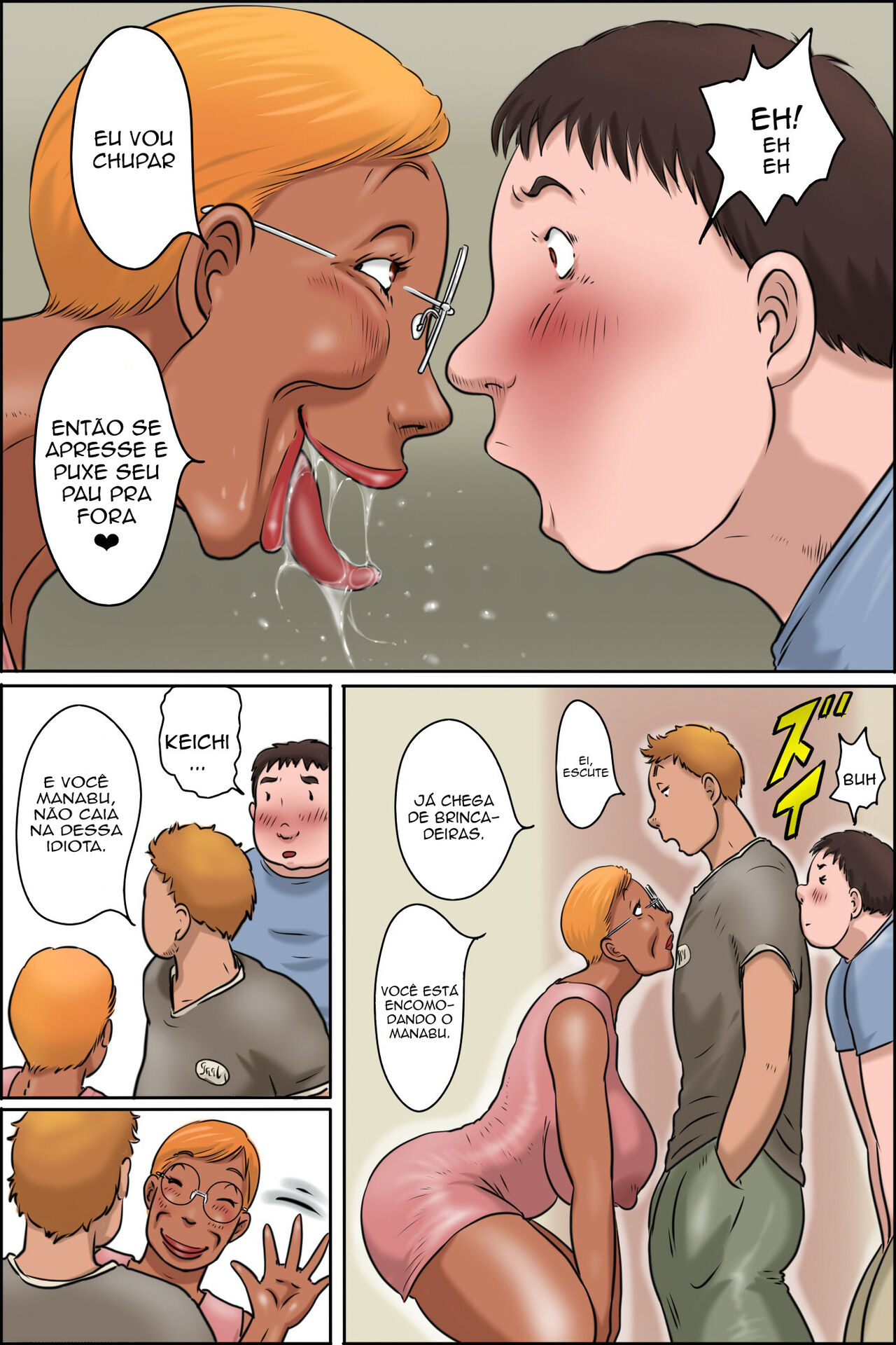 [Zenmai Kourogi] Classmate no Hahaoya ga Monster | A Mãe Do Meu Colega De Classe é Um Monstro [Portuguese-BR] [Ican] 图片编号 6