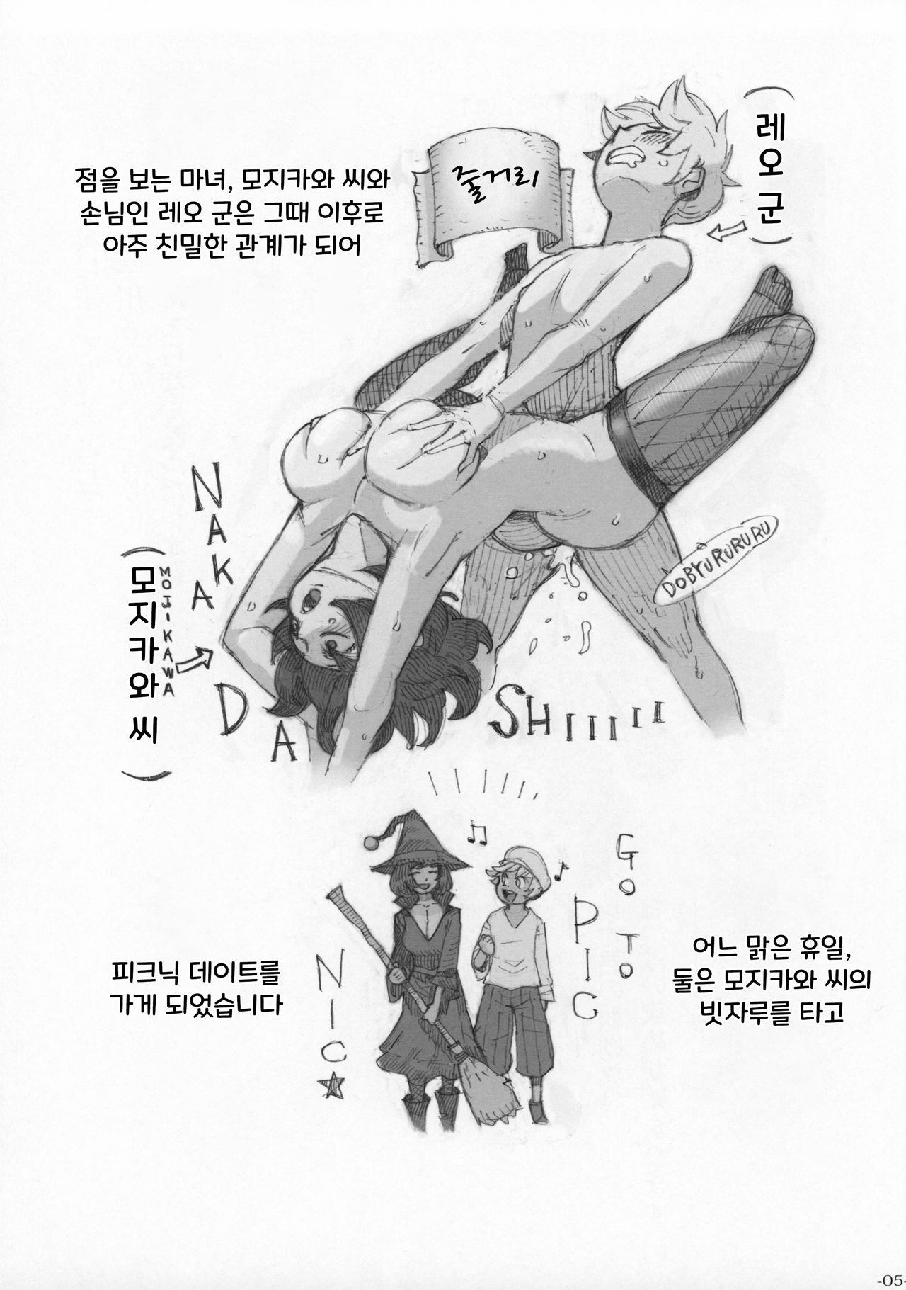 (COMITIA130) [Naivta (Nishi Yoshiyuki)] Majo wa Kekkyoku Sono Kyaku to 2 [Korean] [그럴수도있지] image number 4