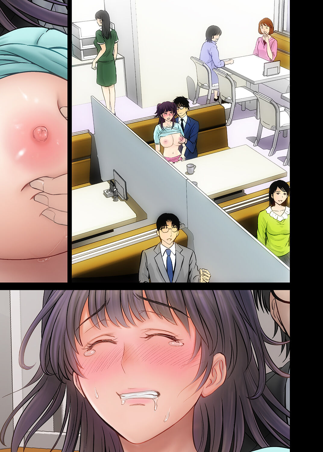 [Melon no Hoshiboshi (Hoshiduki Melon)] Hitozuma EroMangaka no NTR (Netorare) Gekijo Seikatsu numero di immagine  32