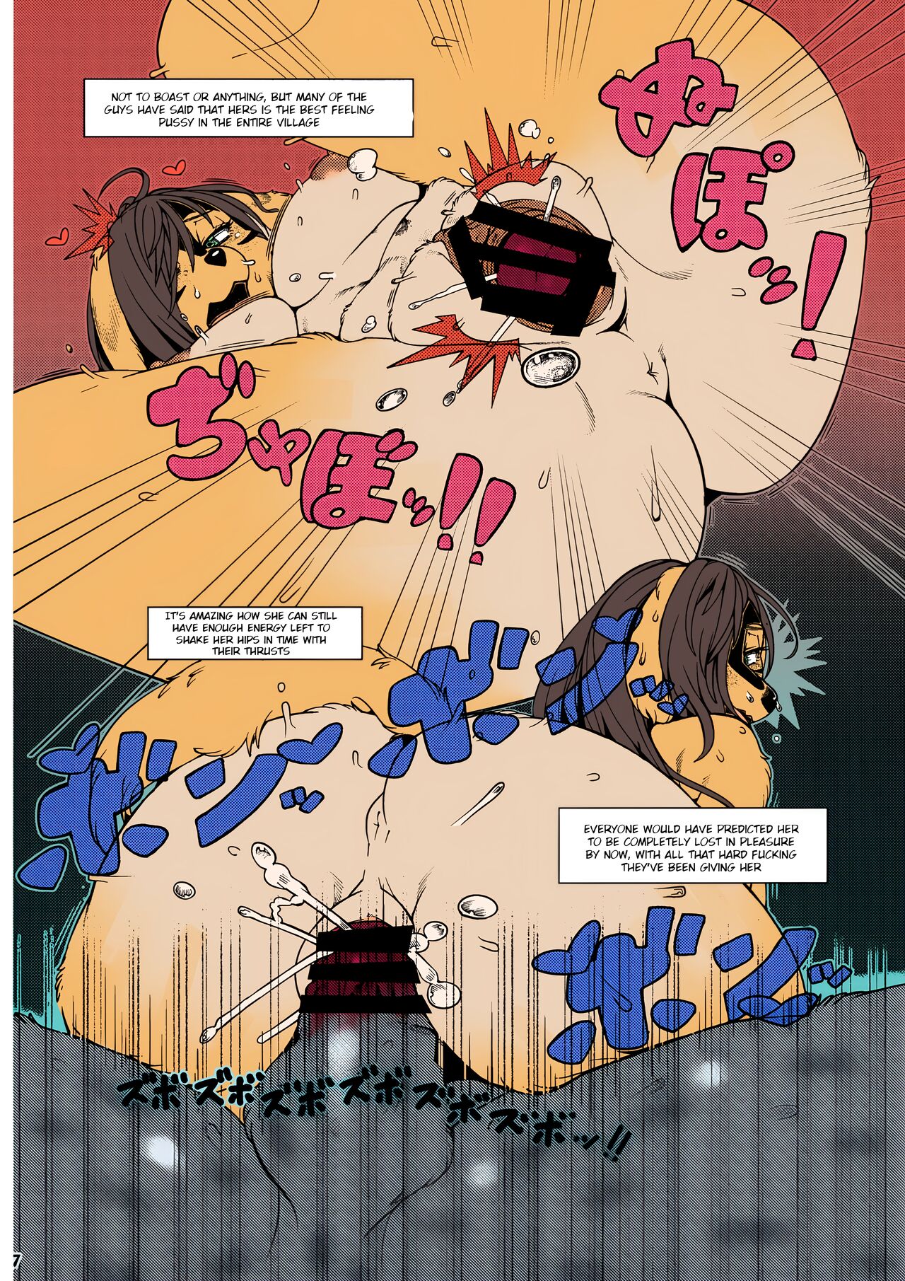 (Sindoll) Hatoful Gangbang [English] |Colorized| 이미지 번호 3