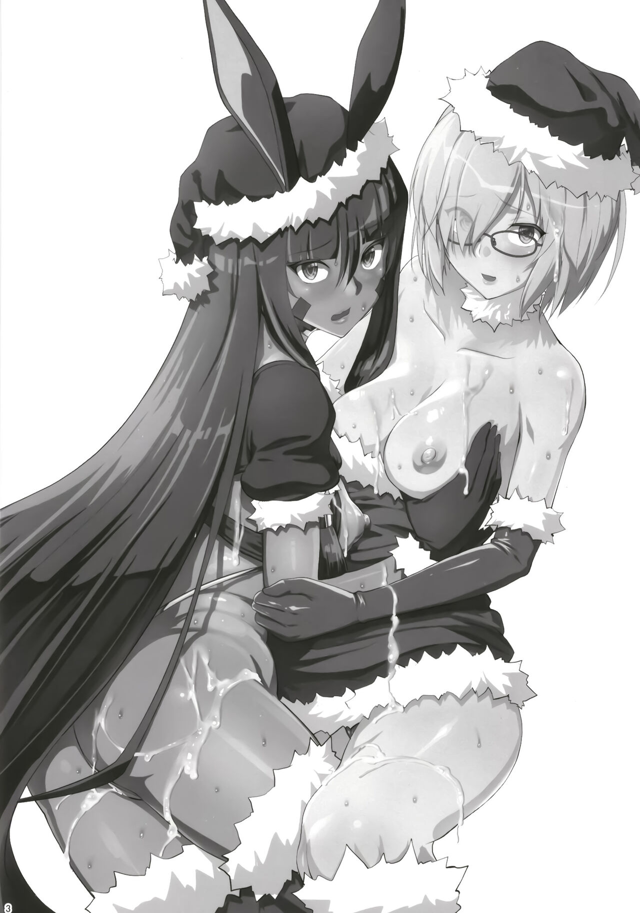 [Nanatsu no Kagiana (Nanakagi Satoshi)] Merry NitocrisMash (Fate/Grand Order) [Chinese] [甜族星人x我不看本子汉化] [Digital] 图片编号 3