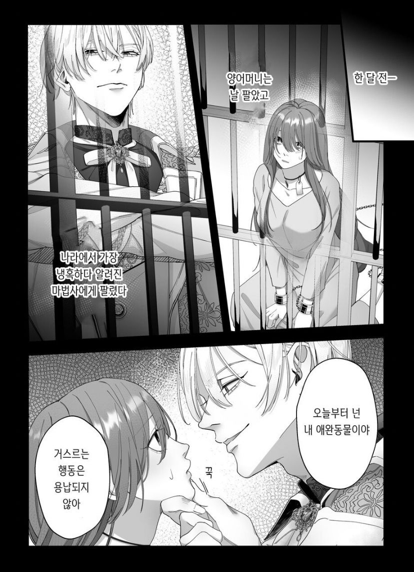 [DARKMOON (南天、中山酢飯)] 性奴隷のはずが溺愛されています [korean] image number 8