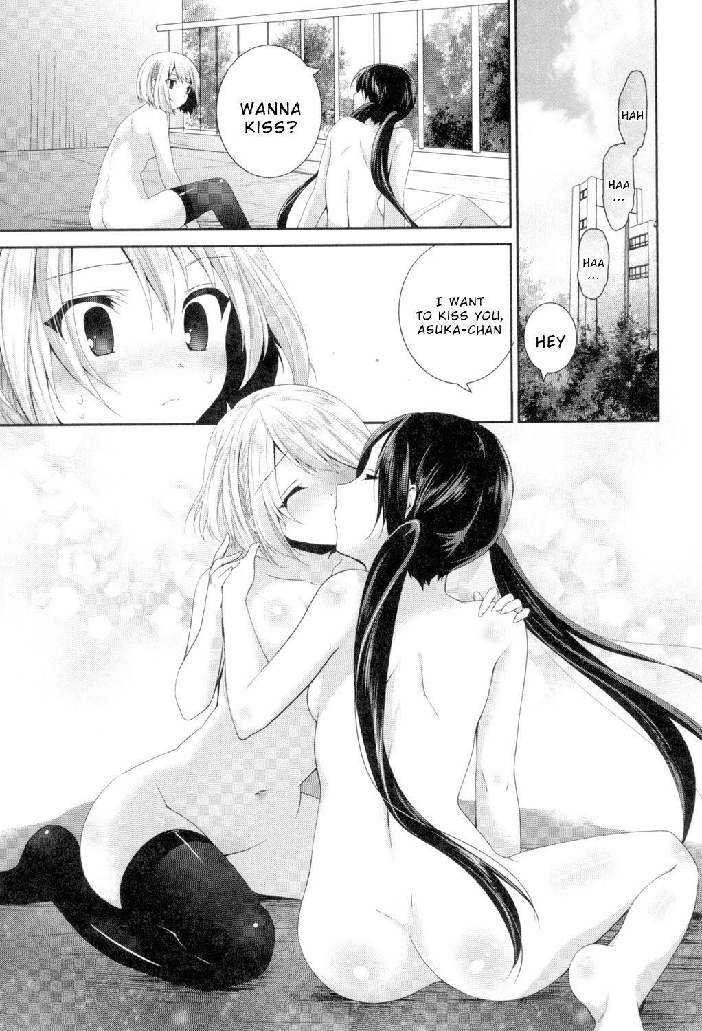 [Amanagi Seiji] Uso o Tabanete Syukufuku o  (Yuri Iro no Hibi) [English] [Wrecking Army] [Digital] image number 17