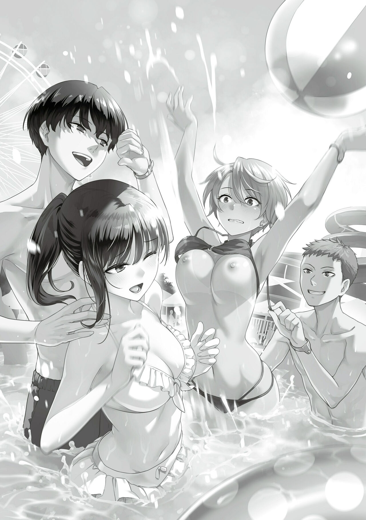 [Benimura Karu] Boku dake ga Sex Dekinai Ie [Chinese] [無邪気漢化組] [Decensored] [Digital] numero di immagine  214