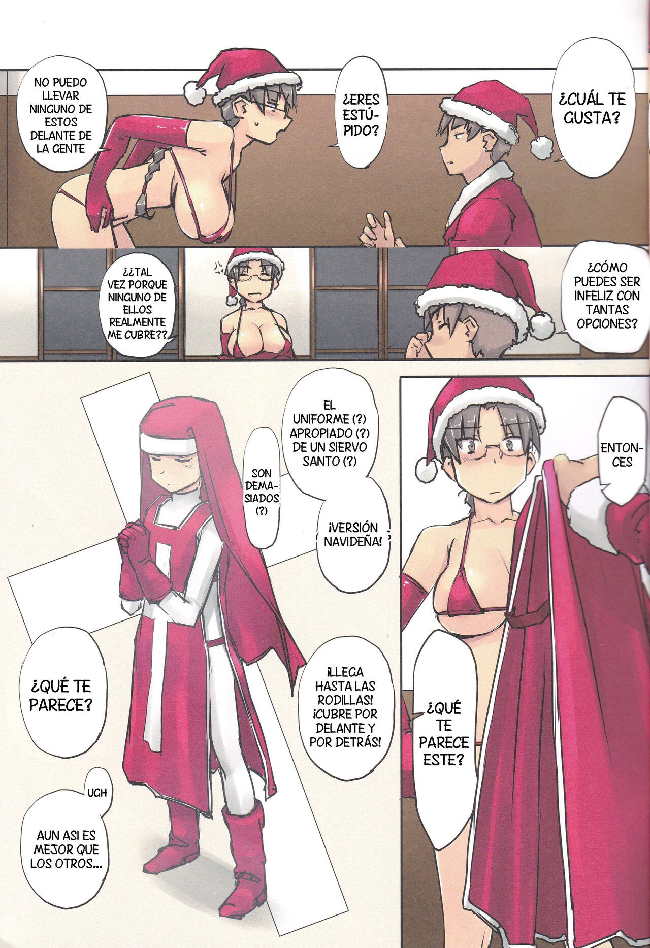 (C93) [Tear Drop (tsuina)] Santa Claus is coming! | ¡Ya se Viene Santa Claus!  (ToHeart)  [Spanish] [J.C. Translations] imagen número 6