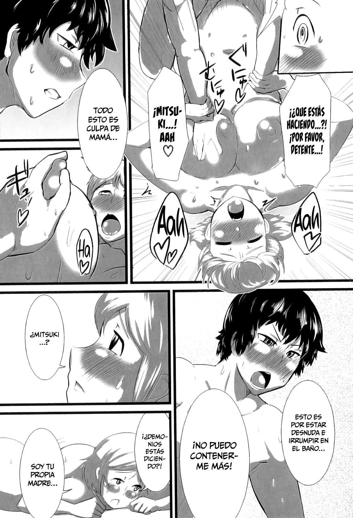 [Sasaki Tatsuya]  Boshi  Nyuuyoku (Maman Love 6) [Spanish] [NekoCreme] image number 9