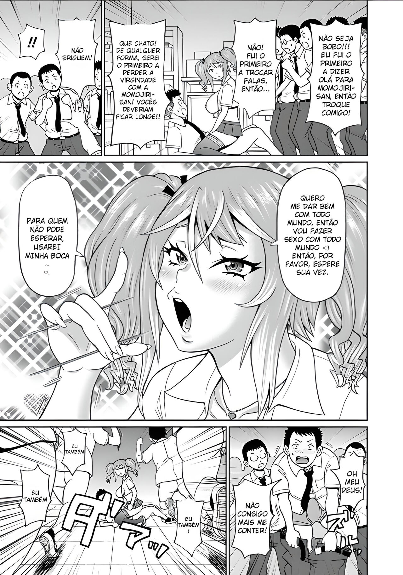 [John K. Pe-ta] Oishii Oku-san | Full Hole! Trust Maiden Cap. 1 [Português] image number 17