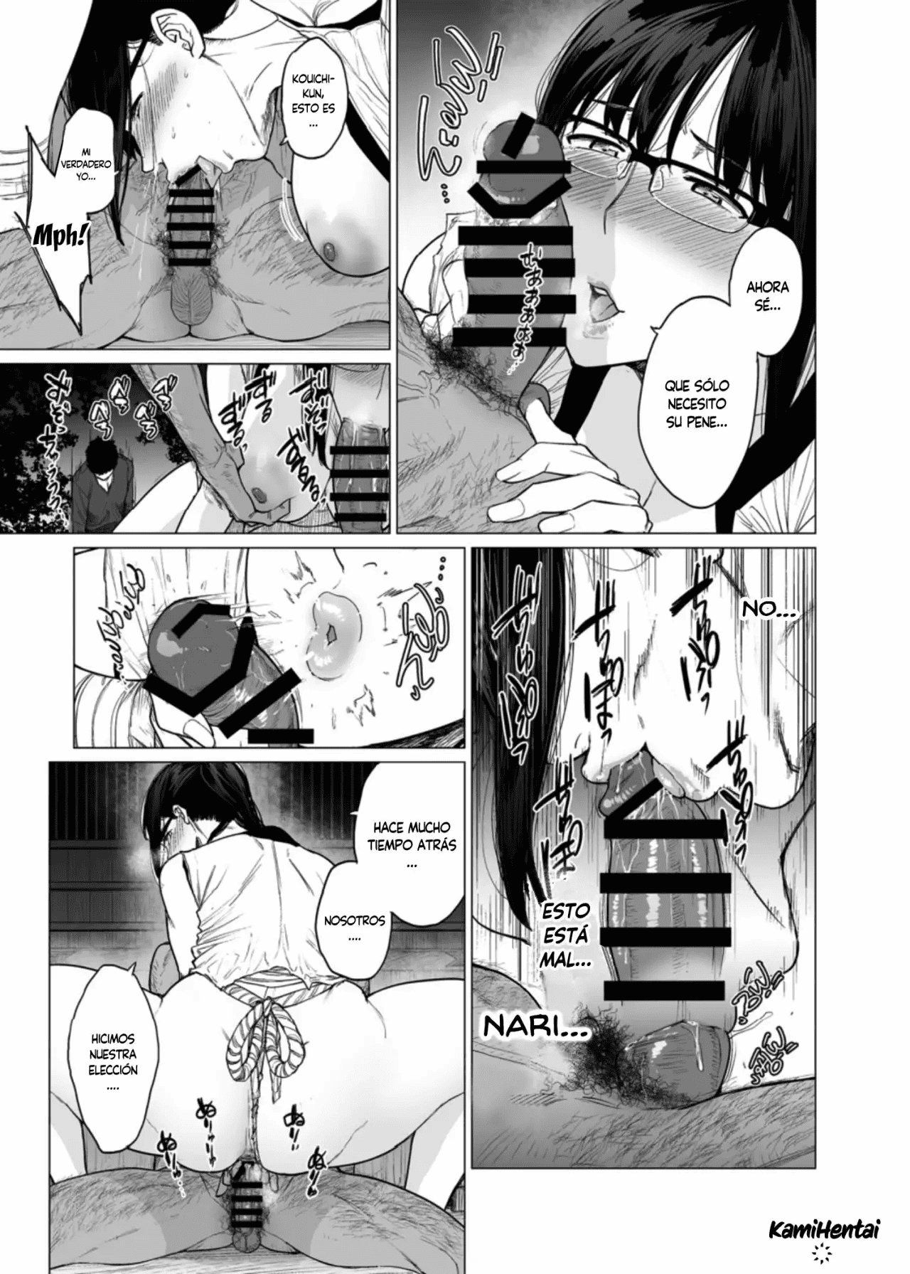 [Etuzan Jakusui] Somerare Ch. 7-8 [Spanish] [Kamihentai] [Digital] 图片编号 32