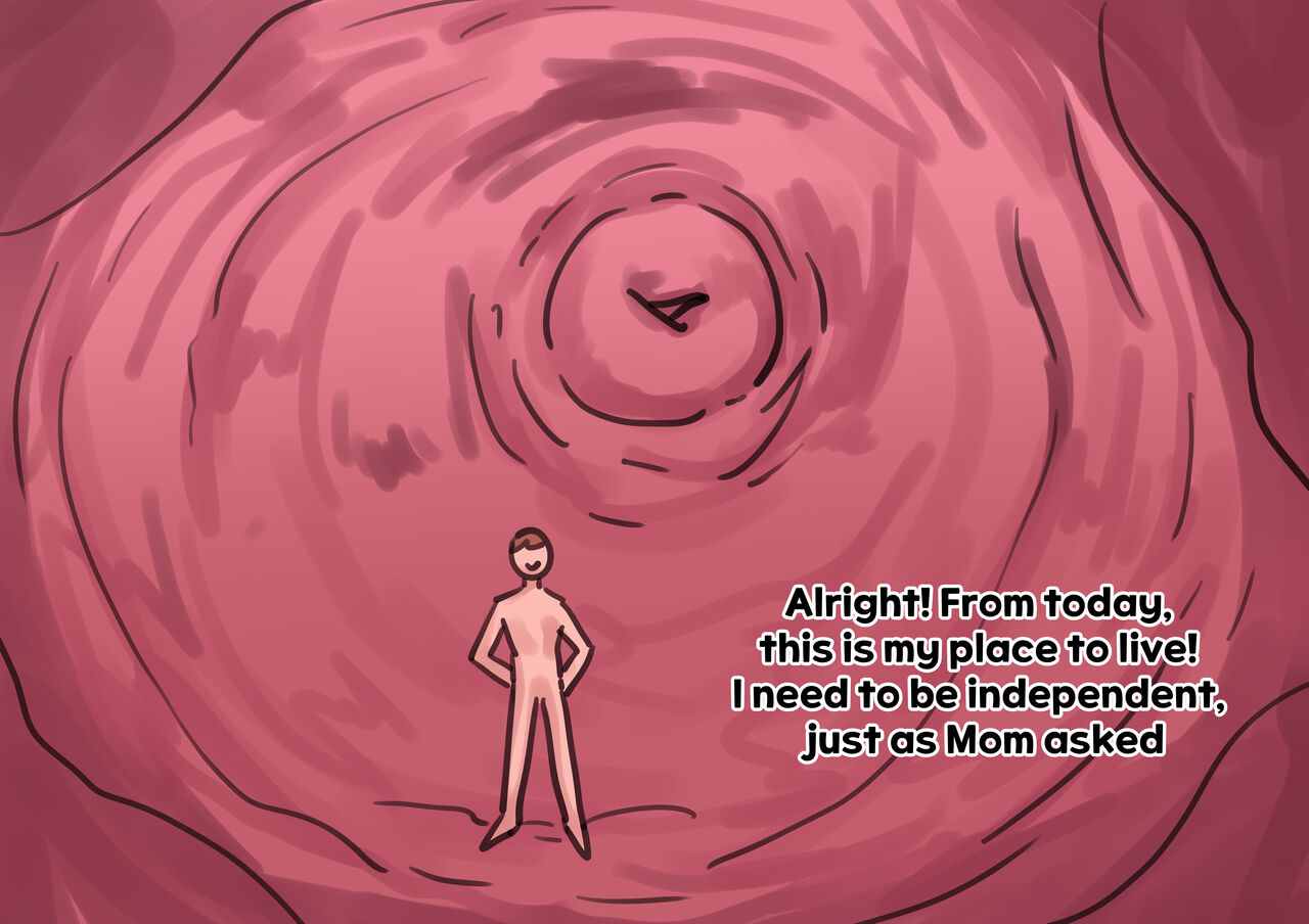 Exploration of the mother's uterus (1-7){by inside} image number 116