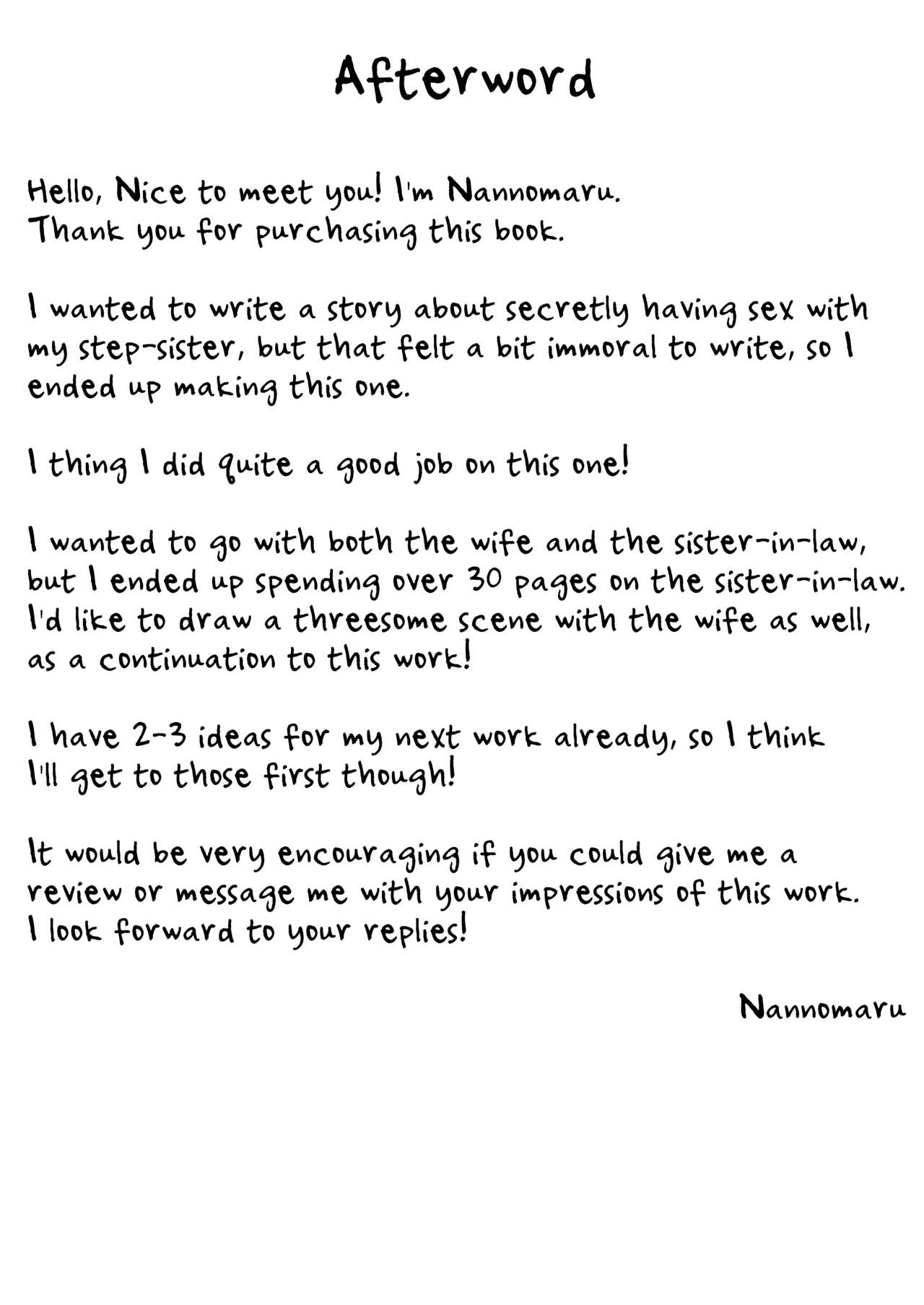 [Nannomaruya (Nannomaru)] Ie ni Yattekita Gimai ga Erosugite Tsuma ni Kakurete Yarimakuri | My Sister-in-Law, Who is Visiting is Too Erotic, So I Fucked Her Without My Wife Knowing! [English] [Daddy, Scan Me Harder!] image number 37