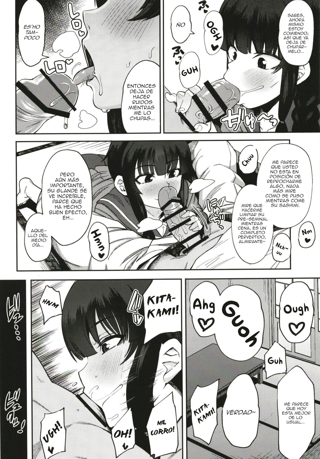 (COMIC1☆15) [Shiko Neru Mix (Kauti)] Kitakami-sama to Gachi Pako Kozukuri Time (Kantai Collection -KanColle-) [Spanish] [KazuyaFS] numero di immagine  4