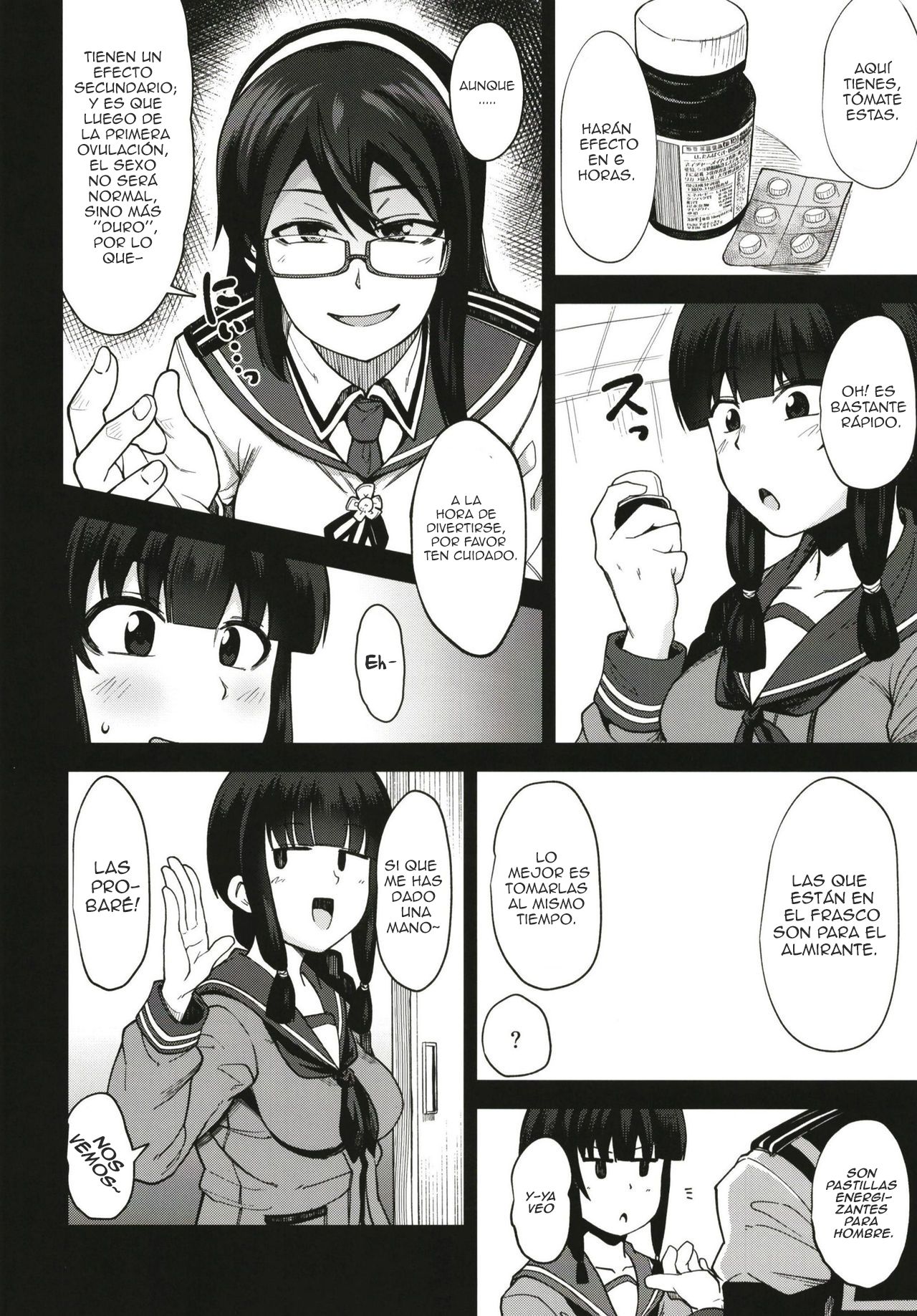 (COMIC1☆15) [Shiko Neru Mix (Kauti)] Kitakami-sama to Gachi Pako Kozukuri Time (Kantai Collection -KanColle-) [Spanish] [KazuyaFS] numero di immagine  6