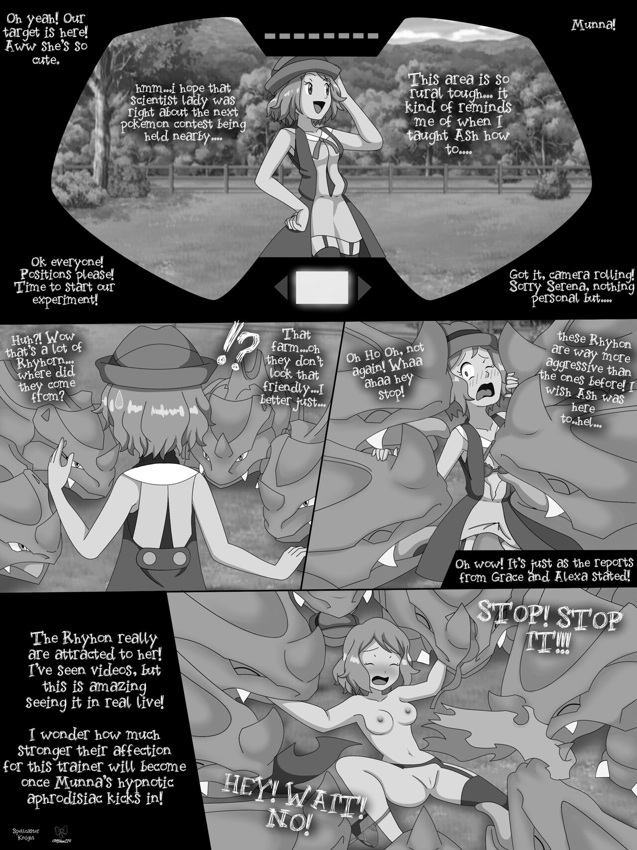 Serena: Racer Breeding Experiment Mega Evol Sex! [GHTA] [ spellcasterknight] Pg 1-6 image number 2
