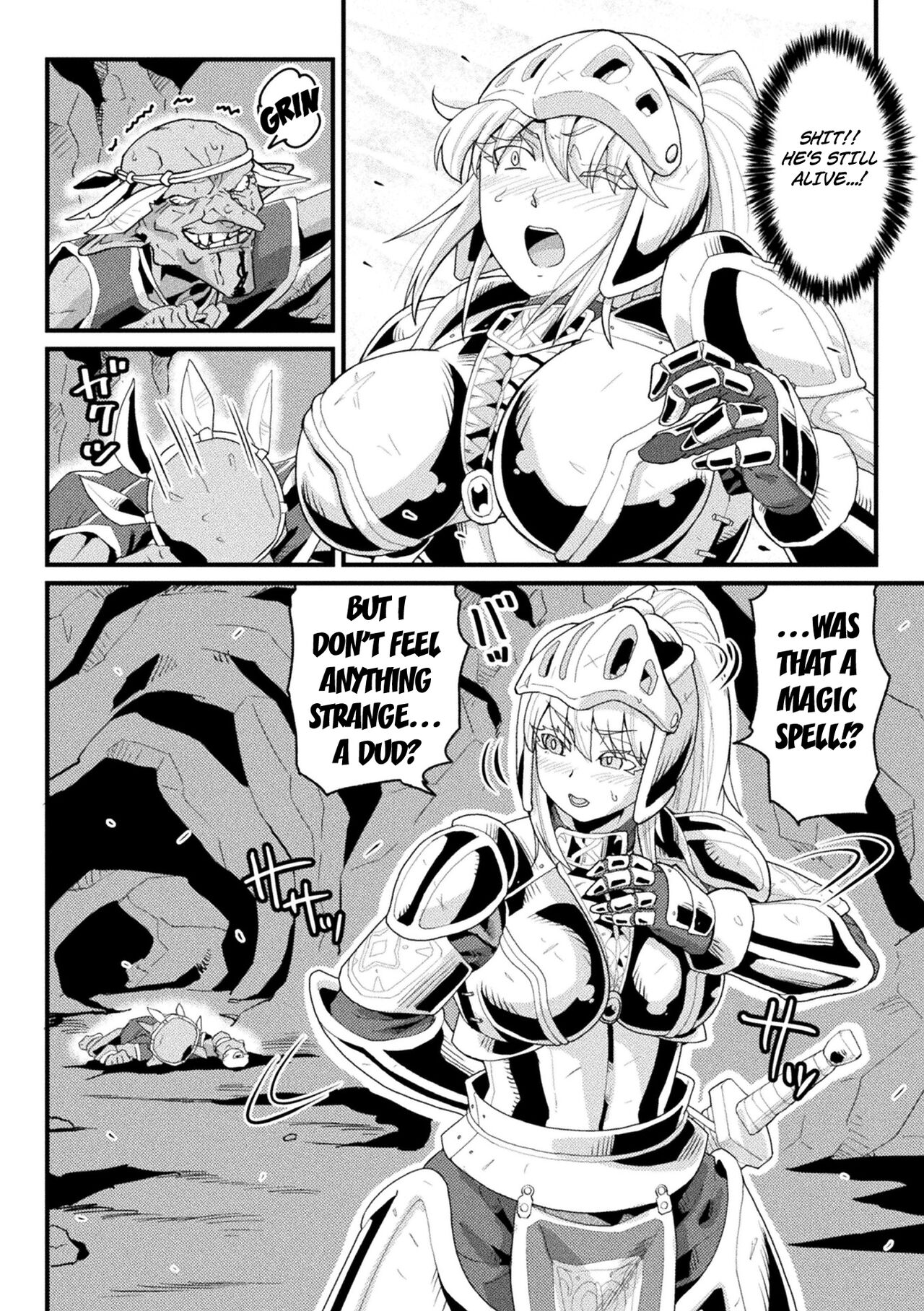 [Sorahati Midoro] Shokushu ni Ochiru  Onna Kishi  Kairaku no Harami  | The Female Knight Who Succumbs to Tentacles the Pleasure of Impregnation  (2D Comic Magazine Noroi no Soubi de Ryoujoku Zecchou! Vol. 2) [English] [Kuraudo] [Digital] numero di immagine  4