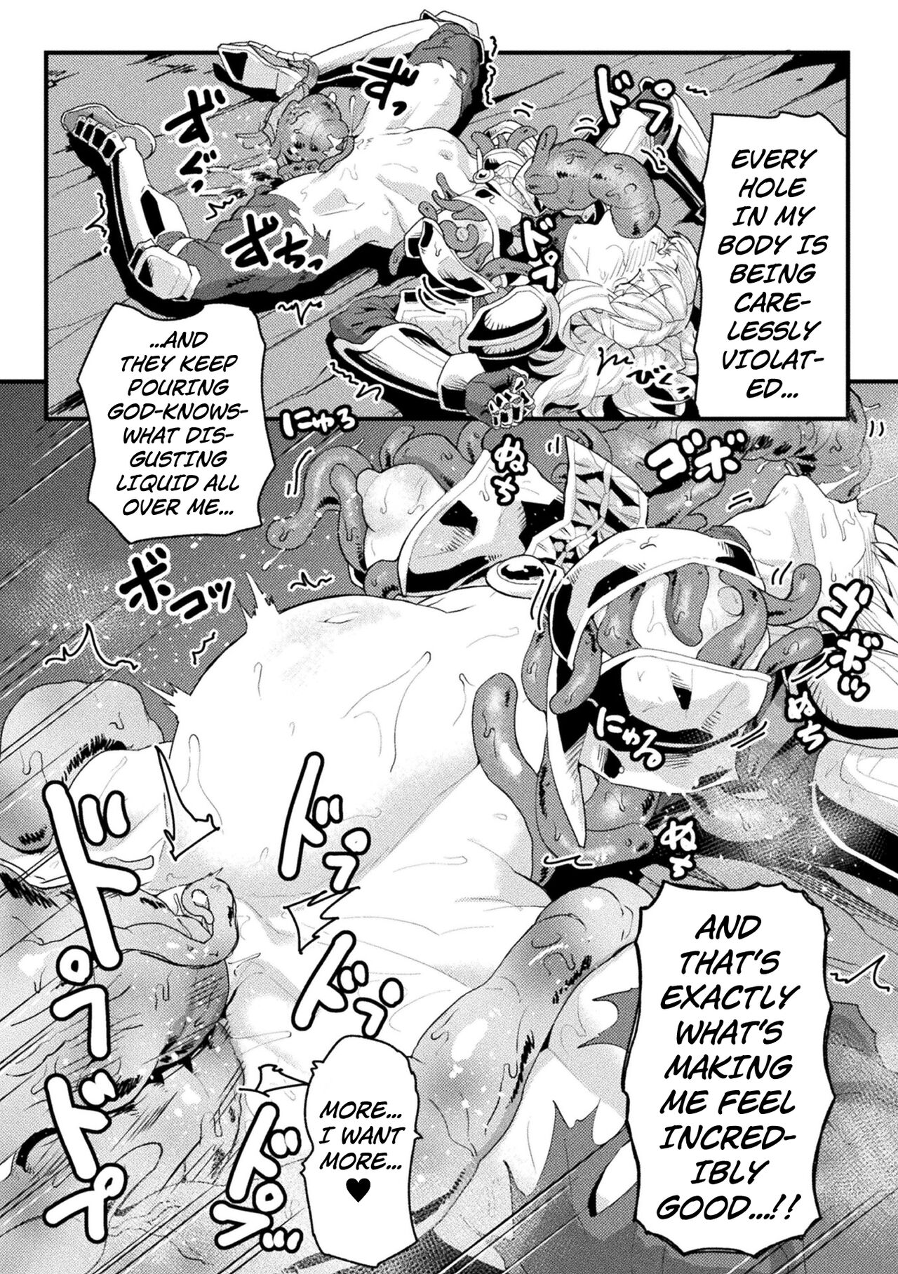 [Sorahati Midoro] Shokushu ni Ochiru  Onna Kishi  Kairaku no Harami  | The Female Knight Who Succumbs to Tentacles the Pleasure of Impregnation  (2D Comic Magazine Noroi no Soubi de Ryoujoku Zecchou! Vol. 2) [English] [Kuraudo] [Digital] numero di immagine  16