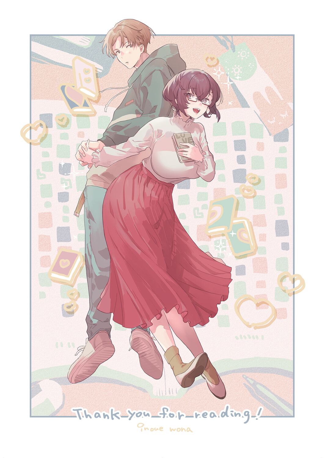 [Inoue Ona] Toshokan Onesan no Uruoi Suhada～Kanojo Janainoni Oku Made Torotoro Dekiai Sex～ [Digital] 图片编号 147