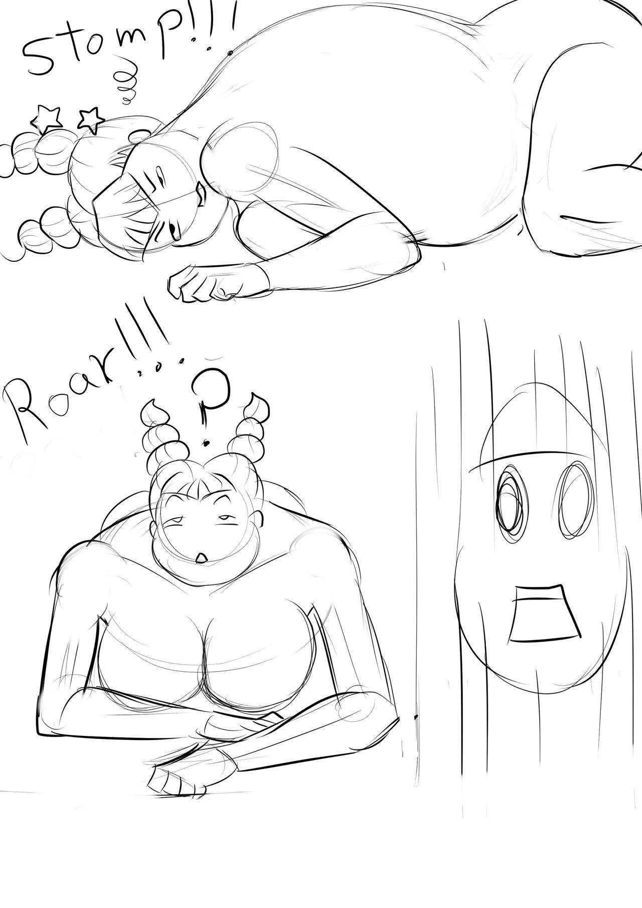 Monna x Cabba (Dragon Ball Super) image number 14