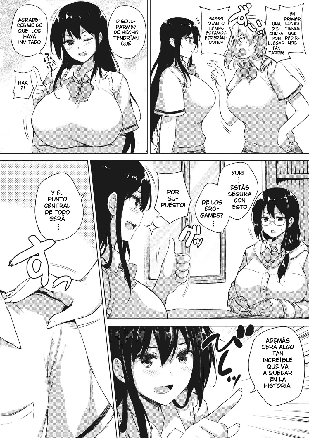 [Goban] EROGE de Subete ha Kaiketsu Dekiru! Cap.01 [Spanish] [Harenchi no Fansub] numero di immagine  5