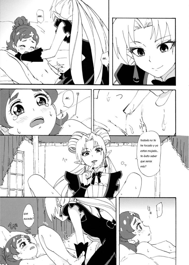 (Rainbow Flavor 13) [Yukirinrin! (Oyu)] Princess no Shitsukekata | El entrenamiento dela princesa (Go! Princess PreCure)  [Spanish] [Scan Jheili] numero di immagine  8