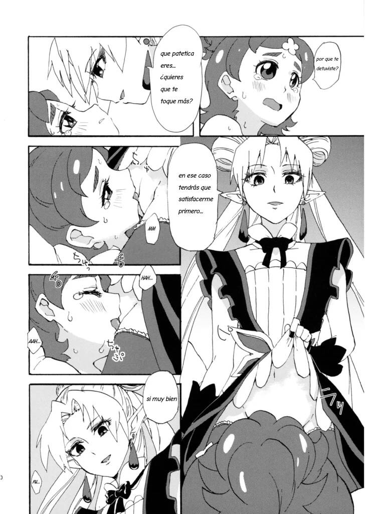 (Rainbow Flavor 13) [Yukirinrin! (Oyu)] Princess no Shitsukekata | El entrenamiento dela princesa (Go! Princess PreCure)  [Spanish] [Scan Jheili] numero di immagine  9
