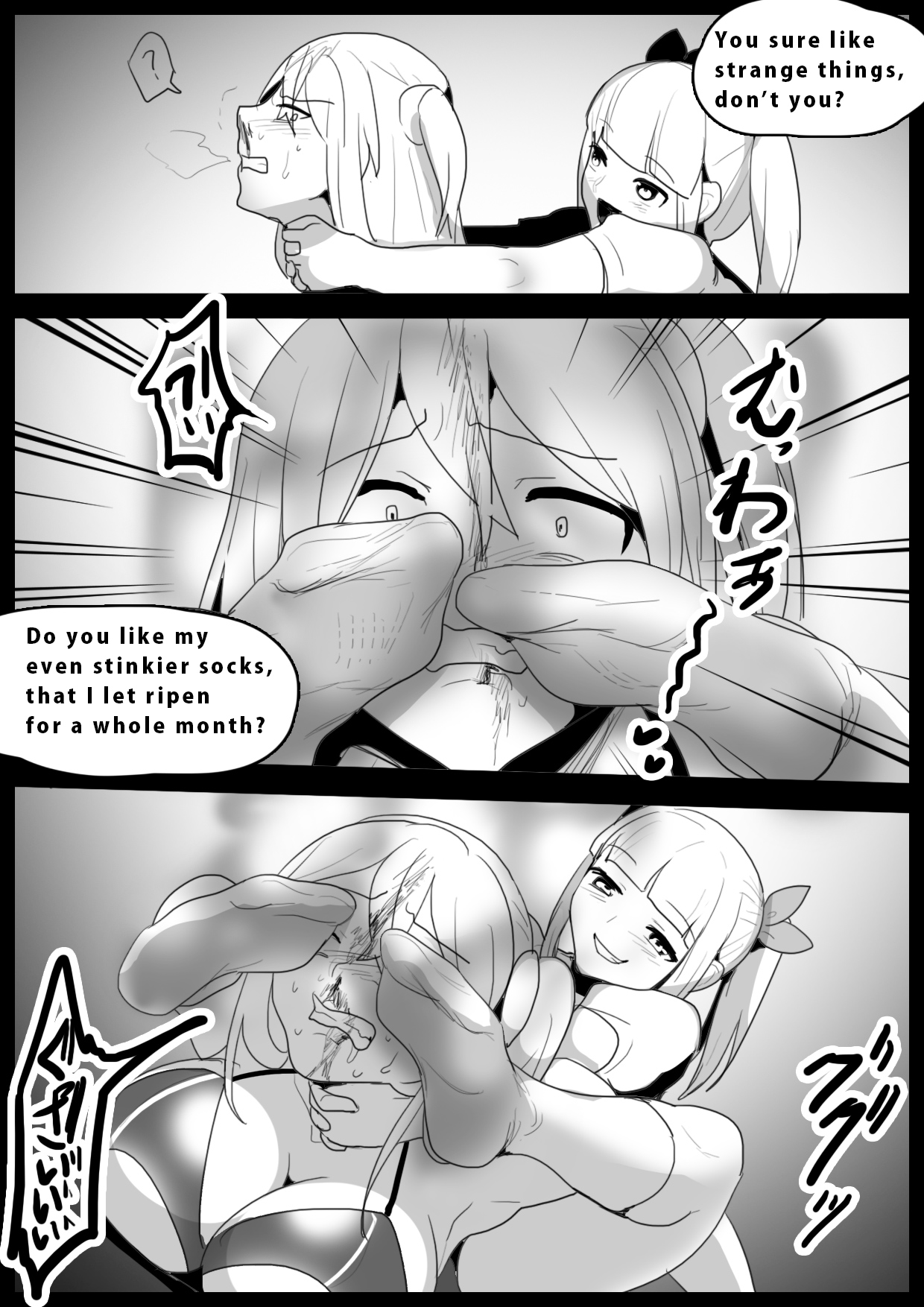 [The Nation of Head Scissors, Toppogi] Girls Beat! Plus - Saki vs Ayu & Rie Bildnummer 15