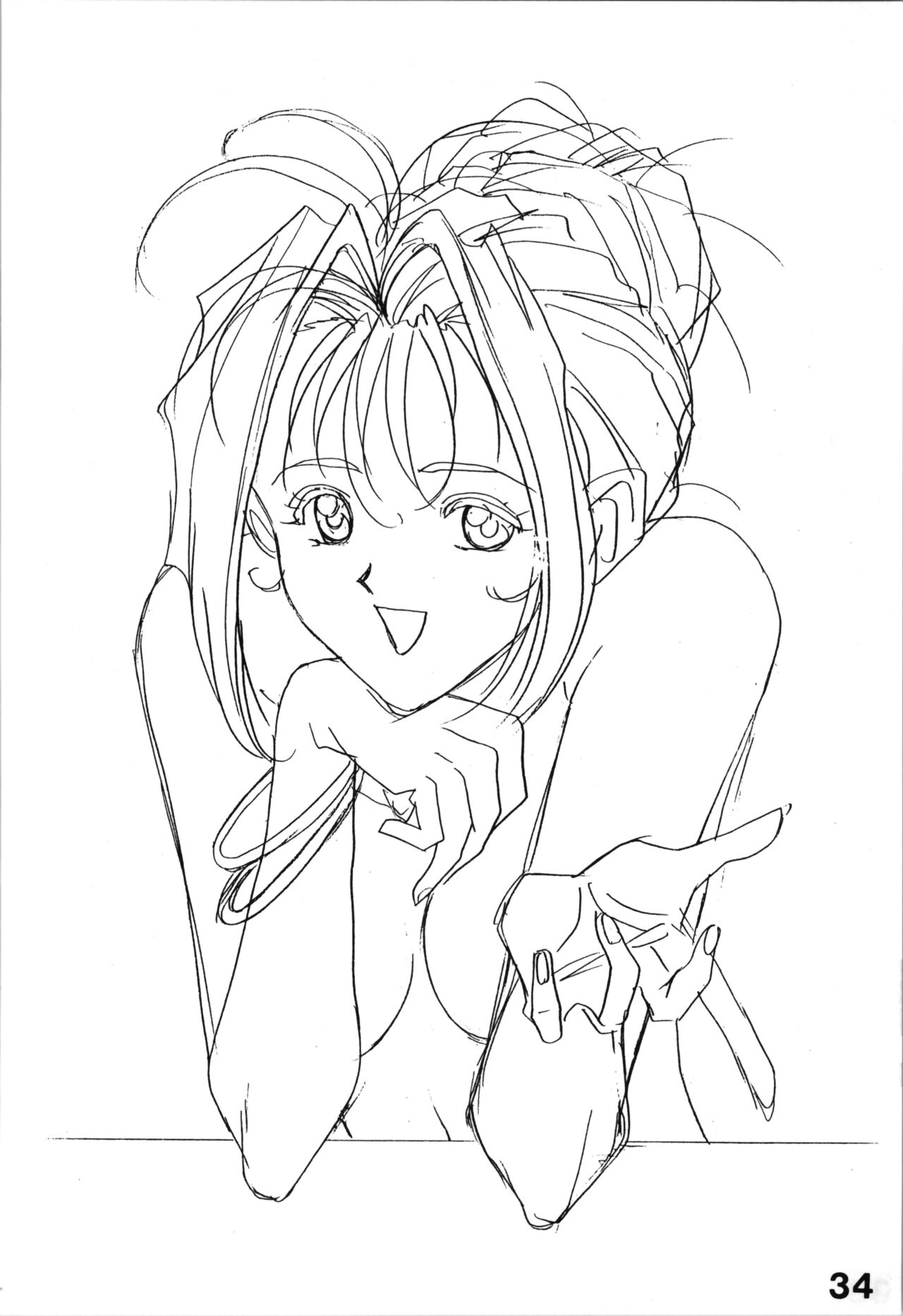 (C48) [ACTIVA (SMAC] HB vol.3 (Magic Knight Rayearth) numero di immagine  34