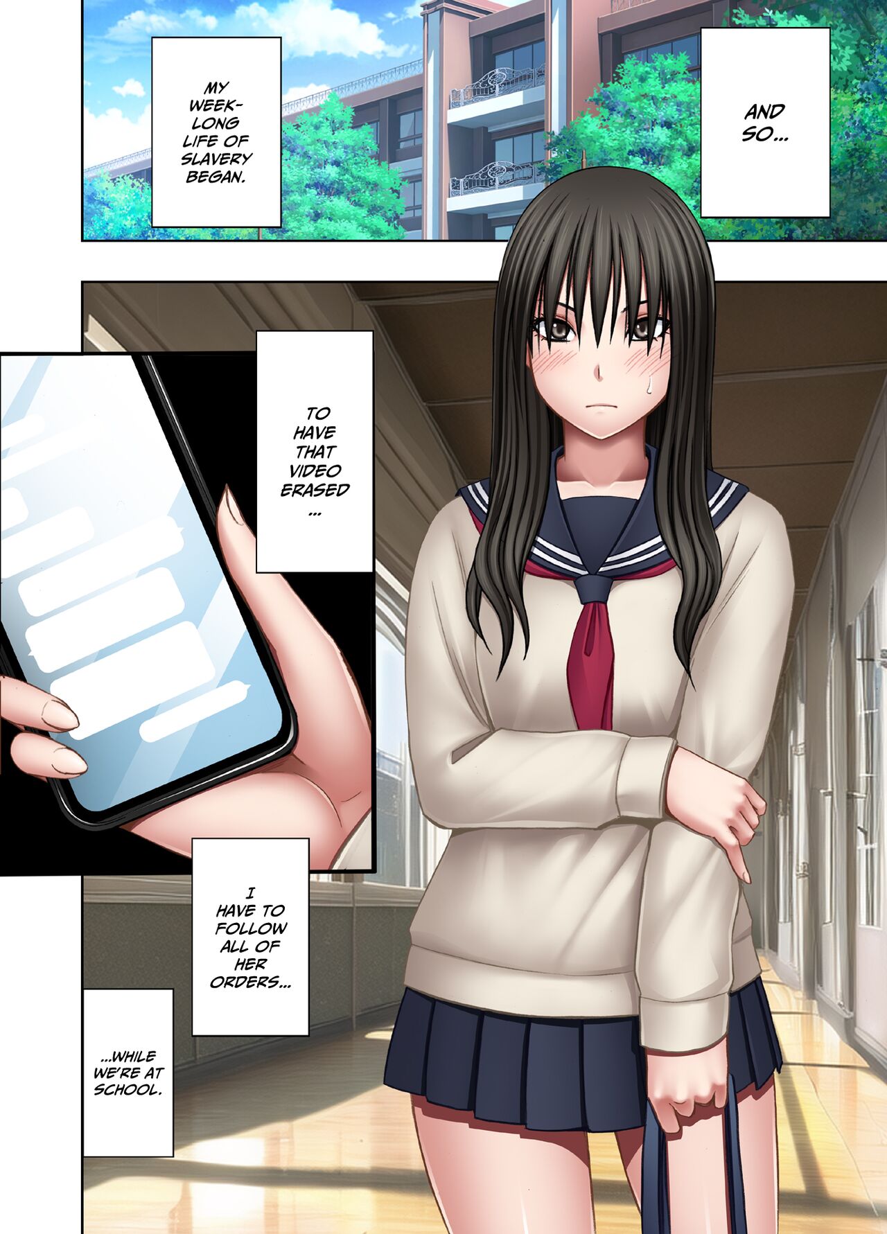 [Crimson] Les no Ryuugakusei ni Isshuukan Moteasobareta Watashi | I was toyed with for a week by a lesbian exchange student. [English] [CulturedCommissions] изображение № 27