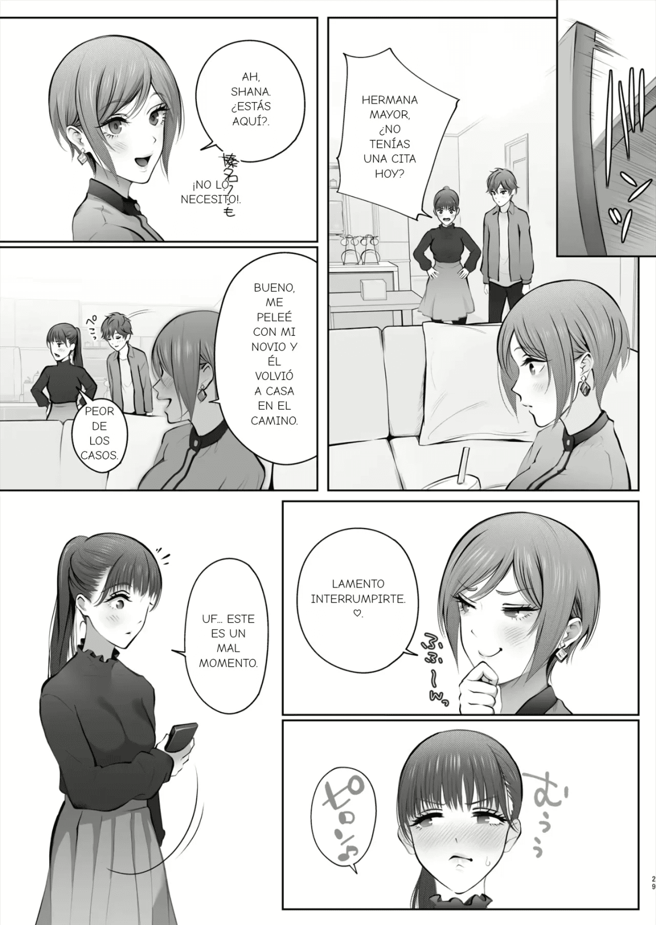 [E☆Roman Koubou (Edogawa Roman)] Kyou wa Kareshi de, Ashita wa Kanojo | Novio hoy novia mañana [Spanish] [Digital] изображение № 30