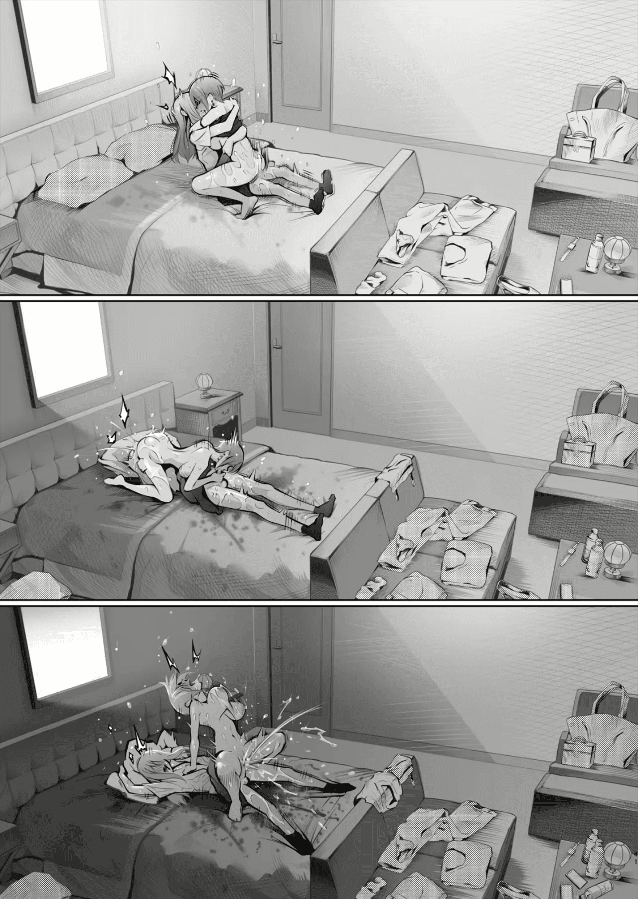 [E☆Roman Koubou (Edogawa Roman)] Kyou wa Kareshi de, Ashita wa Kanojo | Novio hoy novia mañana [Spanish] [Digital] изображение № 92