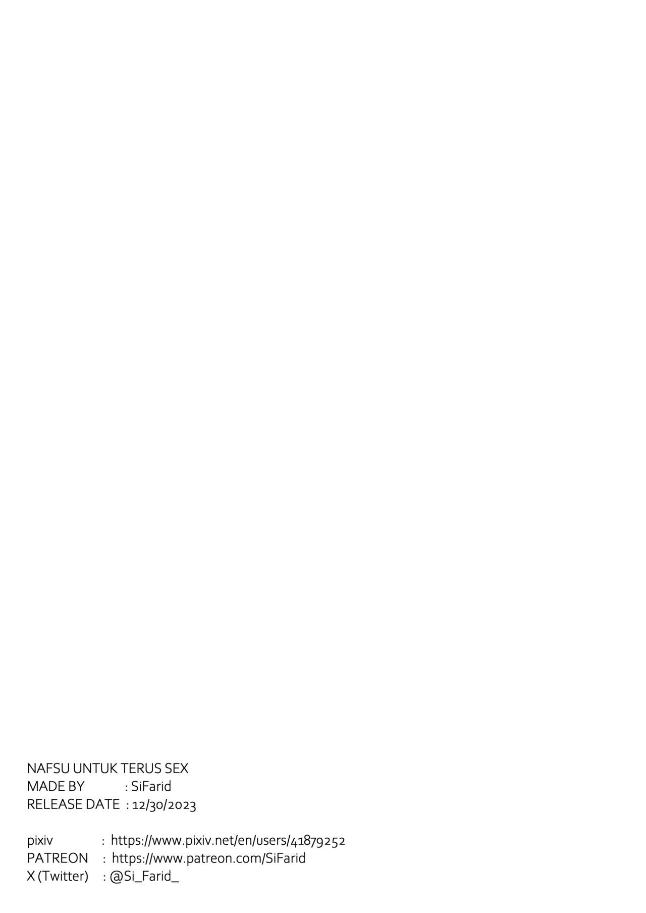 [SiFarid] NAFSU UNTUK TERUS SEX (Ayunda Risu) [English] image number 15