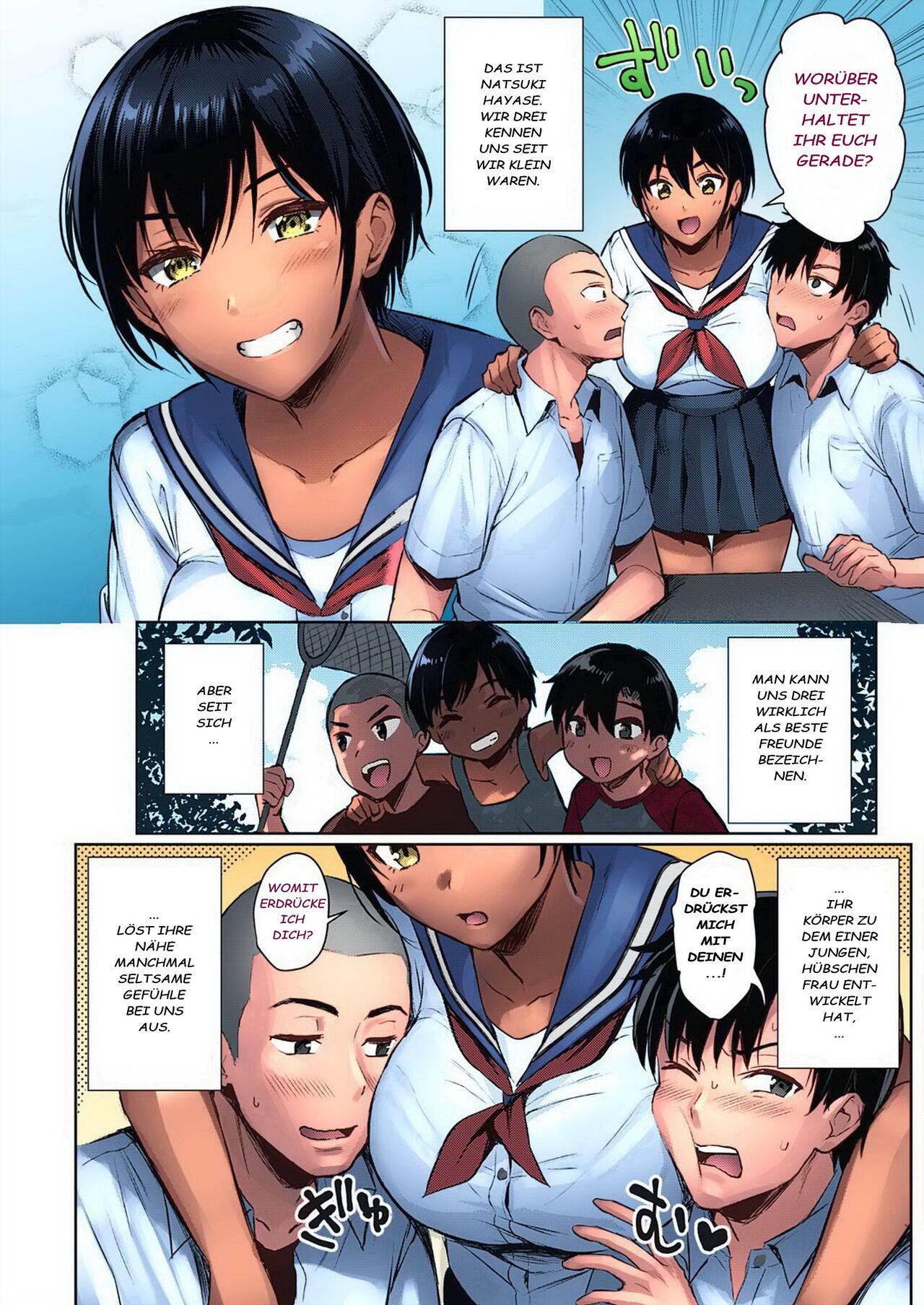 [Ame Arare] Natsu Asobi | Summer Play (COMIC ExE 32)[Uncensored][German][Centurion2] image number 2