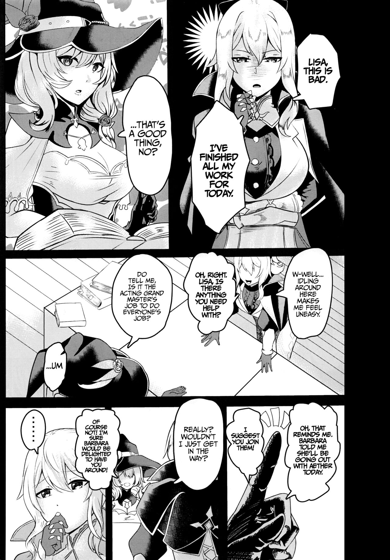 (C100) [Silver Coin (Maxwell)] Sisterly Love (Genshin Impact) [English] [LunaticSeibah] image number 6
